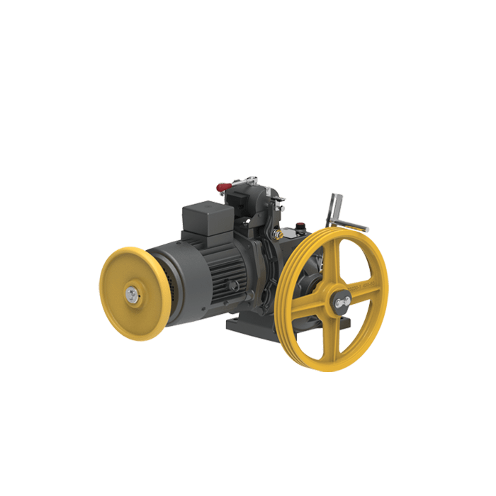 Geared Traction Machine